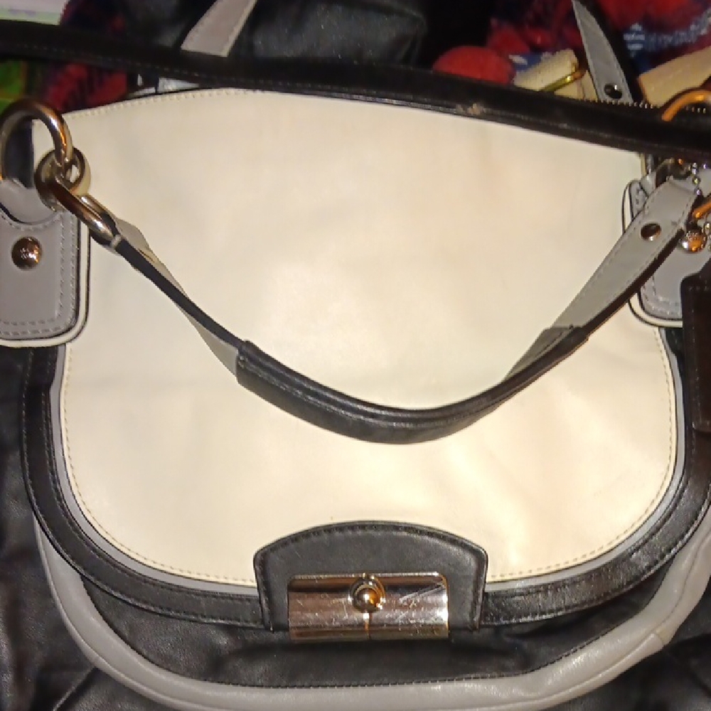 Coach Kristin Spectator Satchel with Adjustable Shoulder Strap GUC